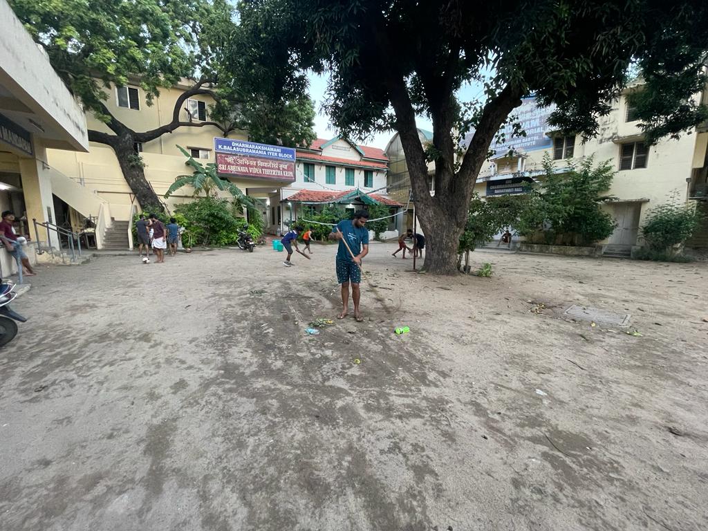 Swachh Bharat Movement in the wake of Gandhi Jayanti, 2023 - Campus Cleaning Activities by Students